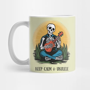 Keep Calm and Ukulele Mug